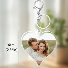 Various styles of acrylic keychains